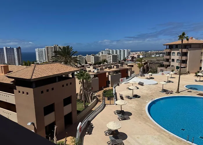 Family-friendly Oasis In With Panoramic Terrace & Private Parking In Tenerife * Playa Paraiso (Tenerife)